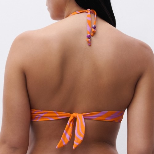 Chantelle Maillots de Bain Easy Pop orange/rose soutien-gorge bikini corbeille