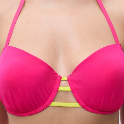 Chantelle Maillots de Bain Easy Pop raspberry haut de bikini préformé