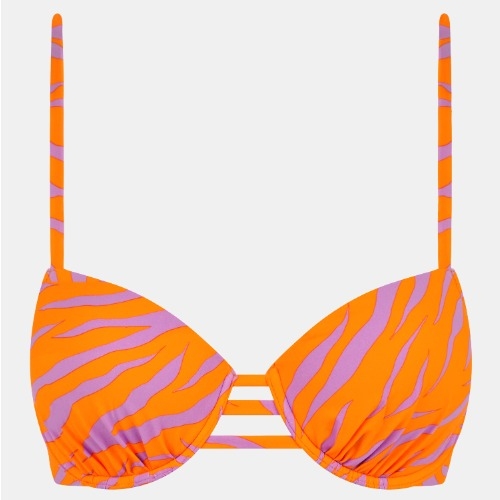 Chantelle Maillots de Bain Easy Pop orange/rose haut de bikini préformé