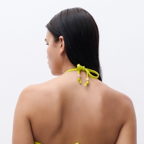 Chantelle Maillots de Bain Easy Pop lime soutien-gorge bikini corbeille