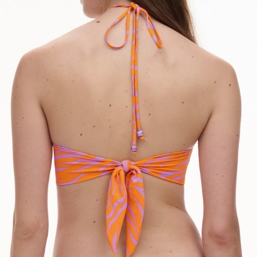 Chantelle Maillots de Bain Easy Pop orange/rose soutien-gorge bikini corbeille