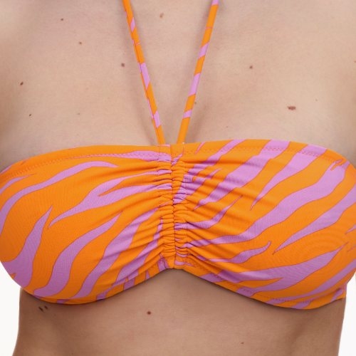 Chantelle Maillots de Bain Easy Pop orange/rose soutien-gorge bikini corbeille