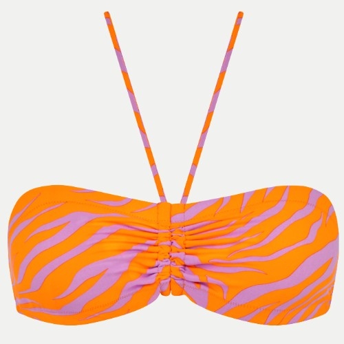 Chantelle Maillots de Bain Easy Pop orange/rose soutien-gorge bikini corbeille