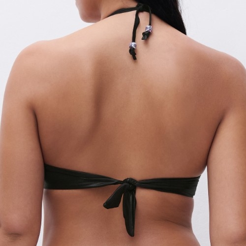 Chantelle Maillots de Bain Metallic noir soutien-gorge bikini corbeille