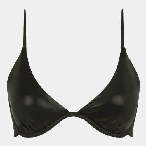 Chantelle Maillots de Bain Metallic noir soutien-gorge bikini corbeille