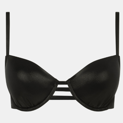 Chantelle Maillots de Bain Metallic noir haut de bikini préformé