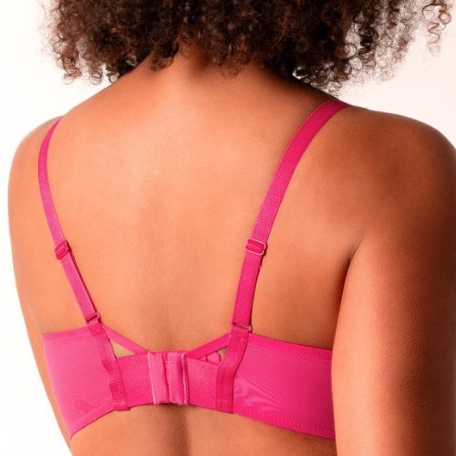 Chantelle Poison rouge/rose soutien-gorge push up