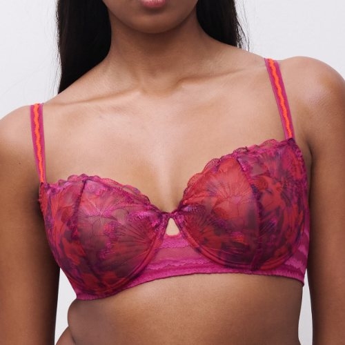 Chantelle Lily fuchsia soutien-gorge sans forme