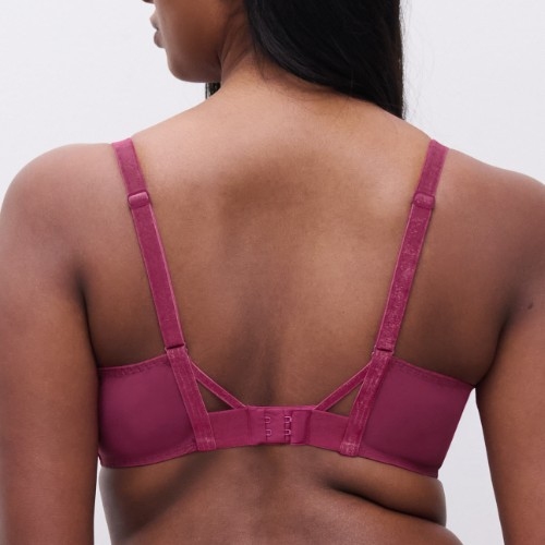 Chantelle  fuchsia soutien-gorge sans forme