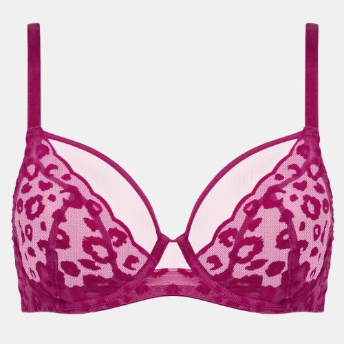 Chantelle  fuchsia soutien-gorge sans forme