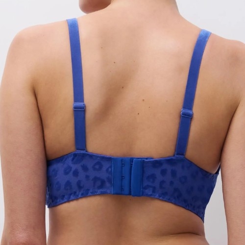 Chantelle Girls bleu soutien-gorge sans armatures en dentelle