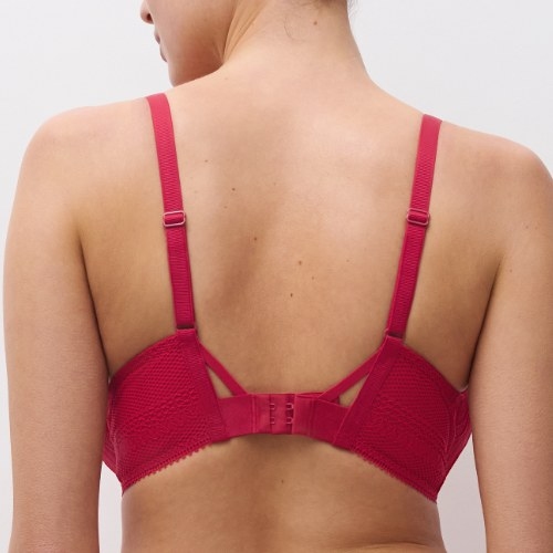 Chantelle  rouge soutien-gorge sans forme