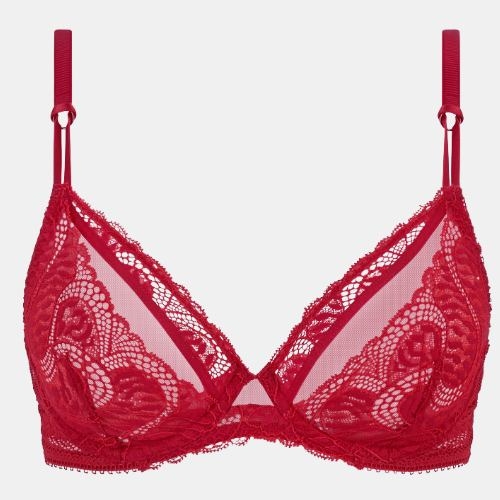 Chantelle  rouge soutien-gorge sans forme