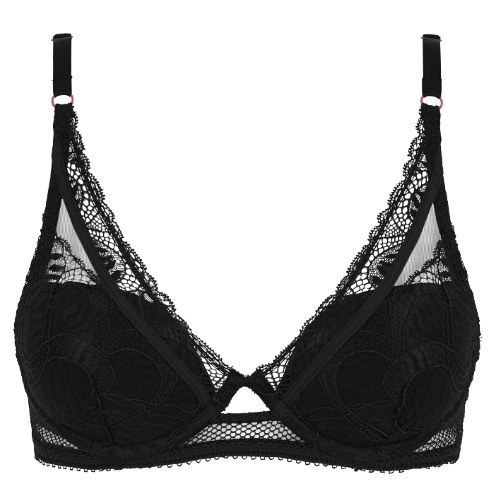 Chantelle Amor noir soutien-gorge rembourré