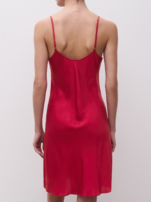 Chantelle Nachtmode Fleurs rouge nuisette