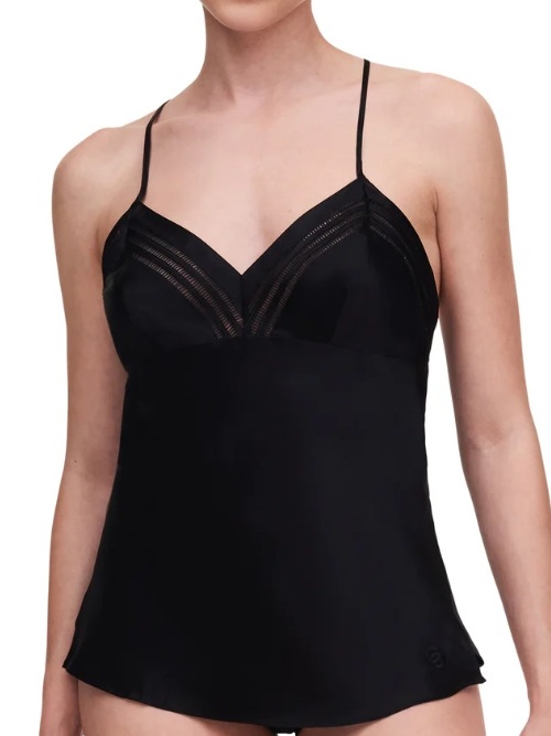 Chantelle Nachtmode Nightshade noir chemise de nuit