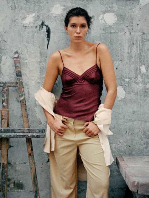 Chantelle Nachtmode Nightshade bordeaux chemise de nuit