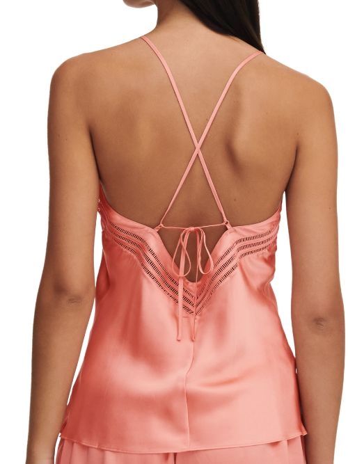 Chantelle Nachtmode Nightshade peach pink chemise de nuit