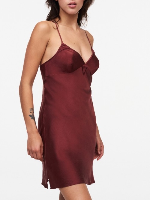 Chantelle Nachtmode Nightshade bordeaux nuisette