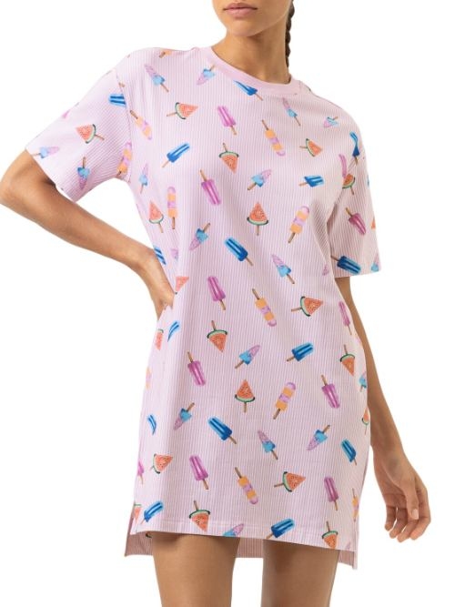 Mey Nachtmode Cooling Ice rose chemise de nuit