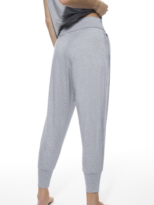 Mey Nachtmode Easy Night gris pantalon de pyjama