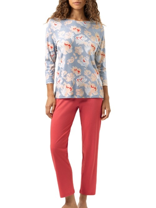 Mey Nachtmode Petal Paradise rouge pyjama