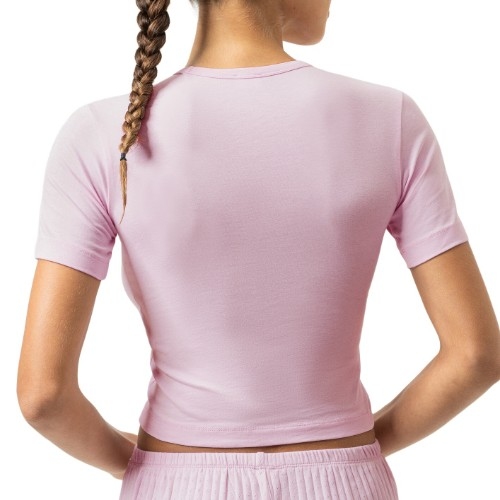 Mey Nachtmode Solid Love rose chemise de nuit