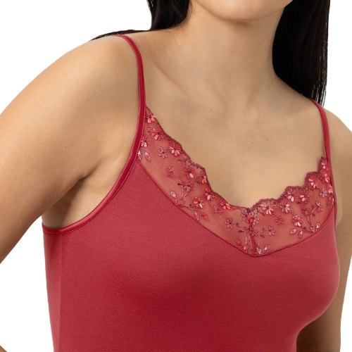Mey Lingerie Delighted rouge top spaghetti