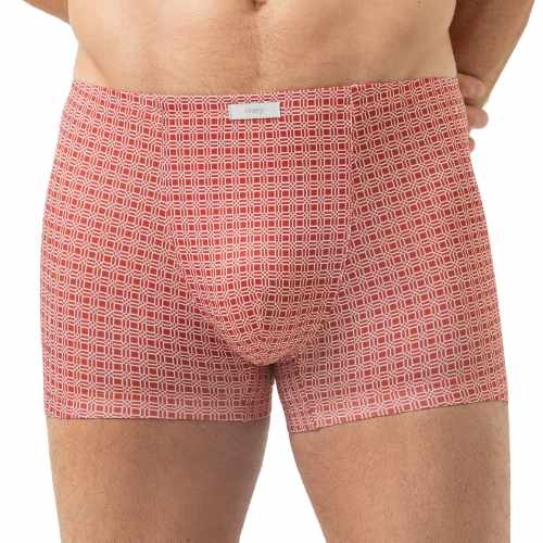 Mey Heren Coral Grid corail boxer