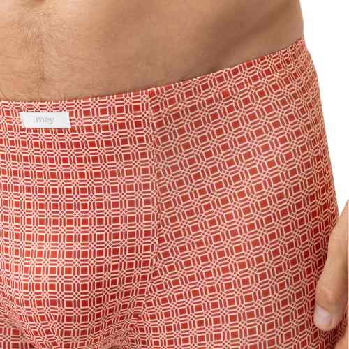 Mey Heren Coral Grid corail boxer