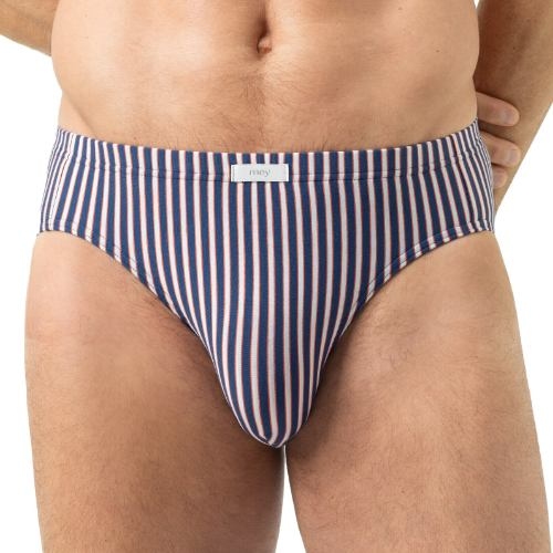 Mey Heren Coral Stripes bleu slip pour hommes