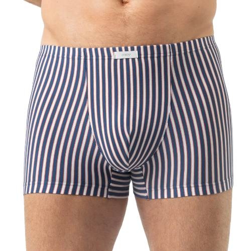 Mey Heren Coral Stripes bleu boxer en coton