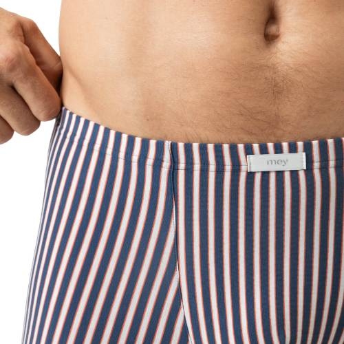 Mey Heren Coral Stripes bleu boxer en coton