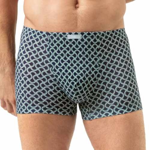 Mey Heren Curves bleu marine boxer en coton