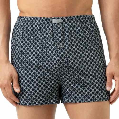 Mey Heren Curves bleu marine caleçon