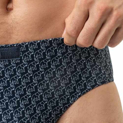 Mey Heren Elephant Walk bleu marine slip pour hommes