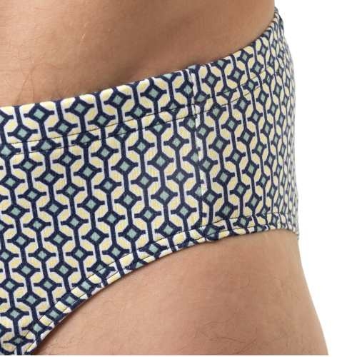 Mey Heren Lemon Weave blanc slip pour hommes
