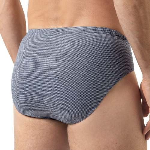 Mey Heren Micro Blue bleu slip pour hommes