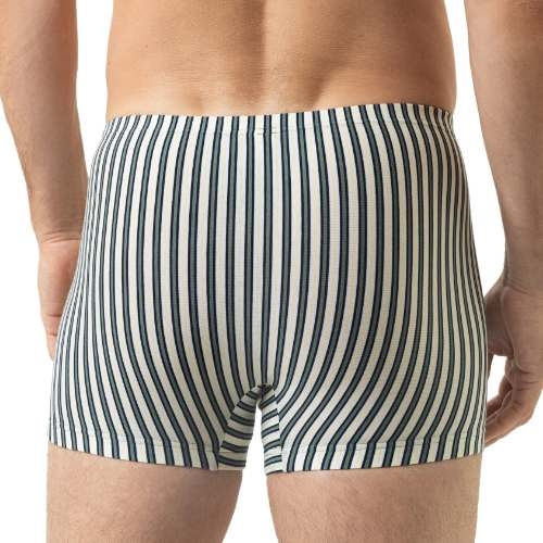 Mey Heren Palm Stripes gris/blanc boxer en coton
