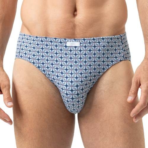 Mey Heren Summer Flower bleu slip pour hommes