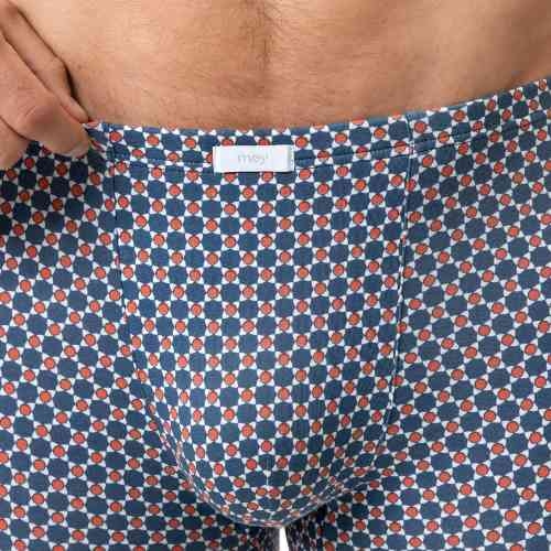 Mey Heren Tie Geo corail boxer en coton