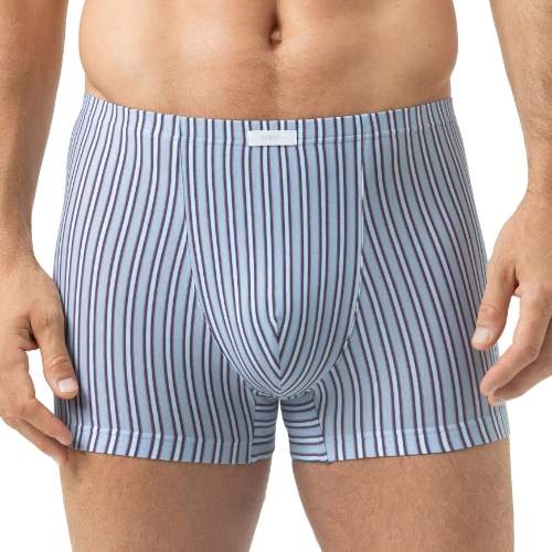 Mey Heren Raspberry Stripes bleu boxer en coton