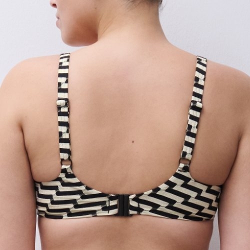 Femilet Badmode Santosa noir/or haut de bikini préformé