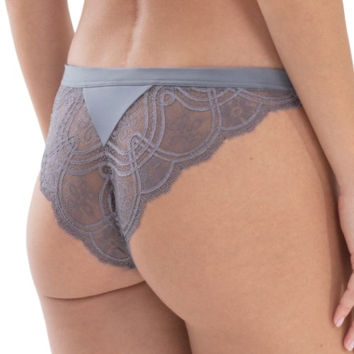 Mey Lingerie Poetry Fame gris slip brésilien