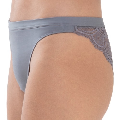 Mey Lingerie Poetry Fame gris slip brésilien