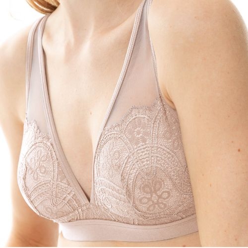 Mey Lingerie Poetry Fame poudre soutien-gorge sans armatures en dentelle