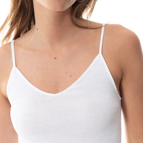 Mey Lingerie Noblesse blanc top spaghetti