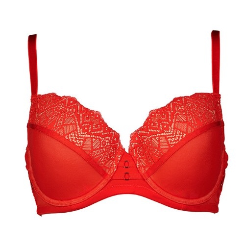 After Eden D-Cup & Up Tavienne rouge soutien-gorge rembourré
