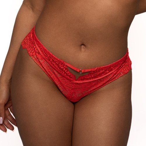 After Eden D-Cup & Up Tavienne rouge culotte string