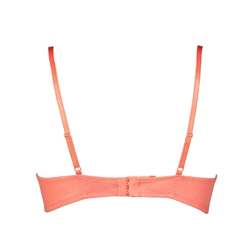 Mon Basic par After Eden Comfy rouge soutien-gorge sans armatures en dentelle